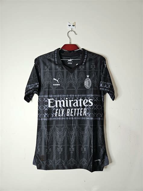 Ac Milan Th Jersey Ac Milan Black Jersey Ac Milan White