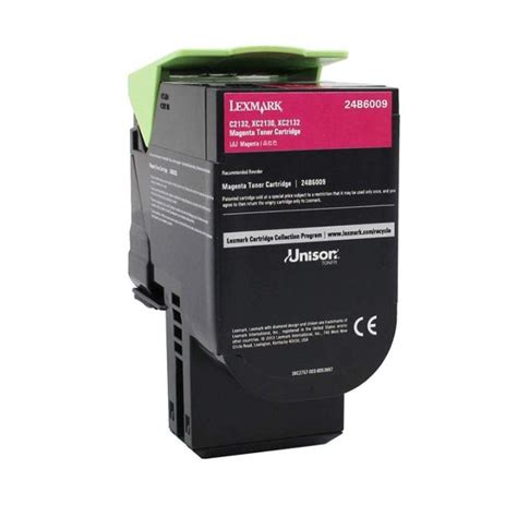 Lexmark C2132 XC2130 XC2132 Magenta Cartucho De Toner Original