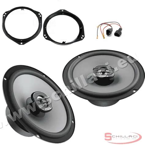 KIT CASSE ALTOPARLANTI Anteriori HERTZ Per BMW X5 E53 Con Adattatori