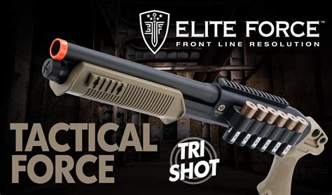 Tactical Force Tri Shot Airsoft Shotgun 6mm Just Airsoft Guns