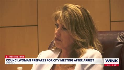 Patty Cummings Prepares For City Council Meeting After Arrest Youtube