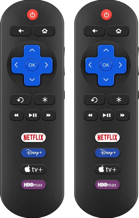 Amazon Gvirtue Pack Remote Control Only Replacement For Roku Tv