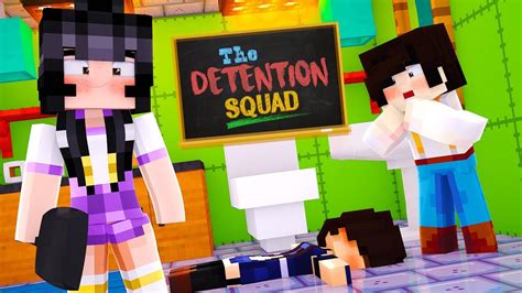 Is She Okay The Detention Squad 🏫 Minecraft School Roleplay Youtube