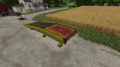 Fs Loading Ramp With Dock Leveler V Placeable Objects Mod F R