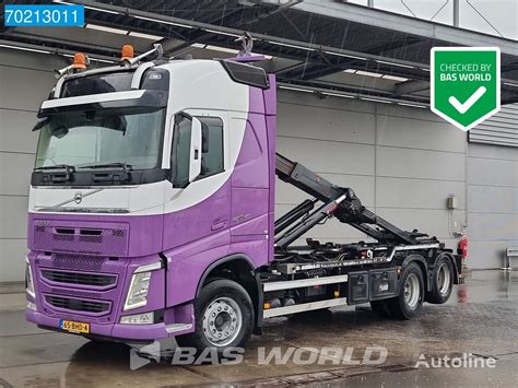 Volvo FH 420 6X2 NL Truck HIAB 26T Hook Liftachse VEB Euro 6 Hook Lift