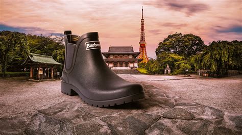 Barbour Wellington Photo Composites Behance