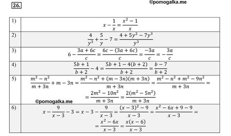 Варинат 2 номер 26 - ГДЗ по алгебре 8 класс Мерзляк, Полонский ...