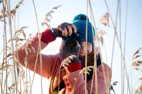 Shot of a photographer. stock photo. Image of photograph - 18348582