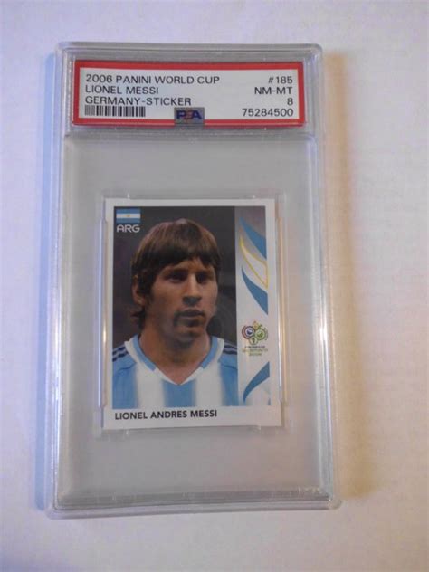 Panini World Cup Stickers Lionel Messi Psa Catawiki