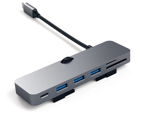 Satechi Launches Usb C Clamp Hub Pro For Imac And Imac Pro