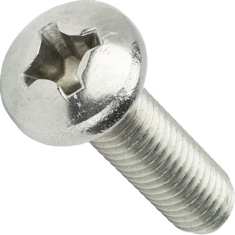 Fastenere - 3/8-16 x 1/2" Pan Head Machine Screws Phillips Drive Stainless Steel Qty 25