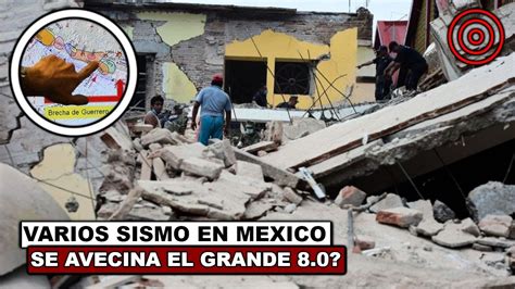 ⚠️☢️sismos Se Registran En Guerrero Mexico En La Brecha De Guerrero Donde No Han Ocurrido Sismos