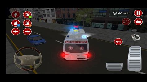 Ambulans Ve Araba Oyunu Izle Android Car Game Youtube