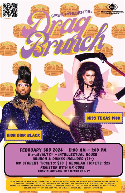 Upcoming Events- Karaoke & Drag Brunch - Graduate and Professional ...