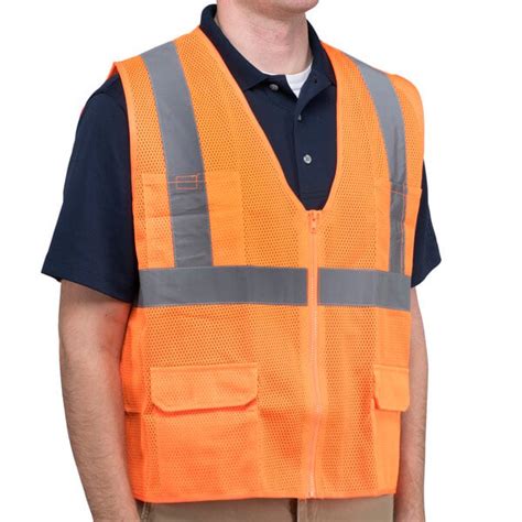 Cordova Orange Class 2 High Visibility Surveyor S Mesh Safety Vest XXL