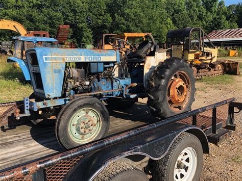 Ford 1600 Compact Utility Tractor In For Parts 2wd Gulf South Equip