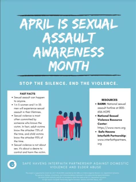 April Is Sexual Assault Awareness Month