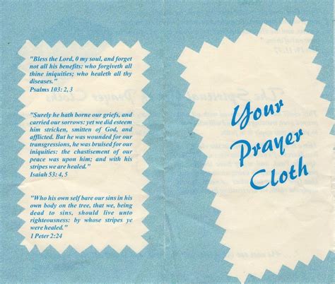 Prayer Cloth Requests Home