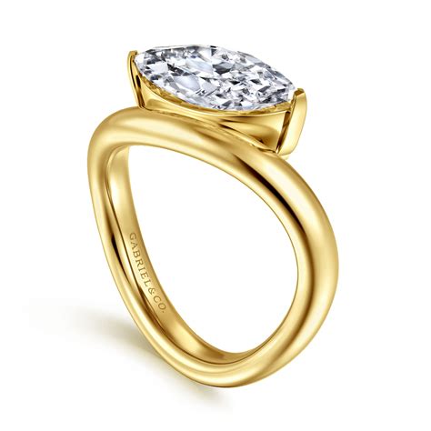 Marquise Engagement Rings | Gabriel & Co. US