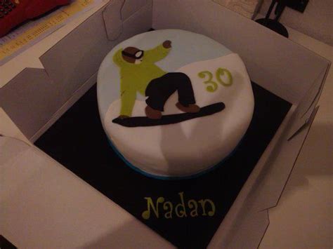 Snowboarder Cake Snowboarding Skiing Skating In 2023 Snowboard