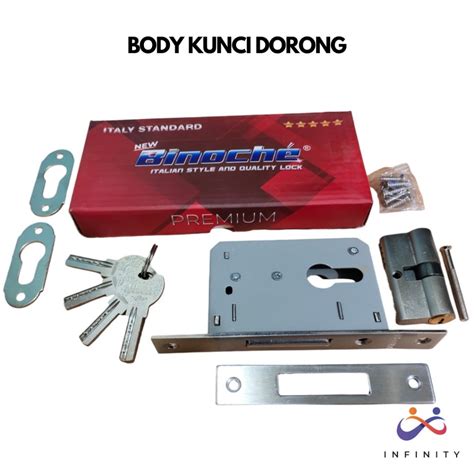 Jual Belmondo Body Bodi Kunci Pintu Mekar Dorong Sliding Geser Infj