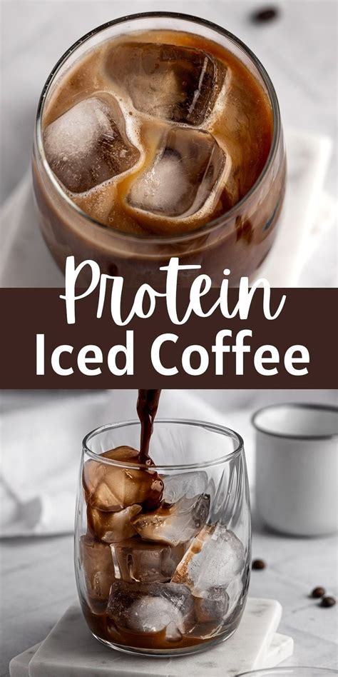 Iced Protein Coffee Proffee Recipe Artofit