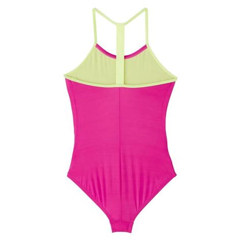 Nike Swim T Back One Piece Kinderen Badpak Fuchsia Blast 116