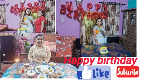 Hi Friends Ajker Vlog Ta Amar Boudir Birthday Celebration