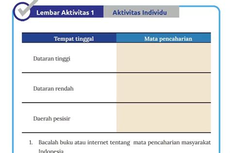 Kunci Jawaban Ips Kurikulum Merdeka Kelas 8 Halaman 4 Lembar Aktivitas