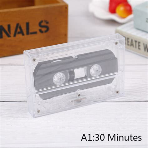 Standard Cassette Blank Tape Player Empty 30 90 Minutes Magnetic Audio