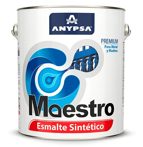 Esmalte Sint Tico Maestro Para Metales Y Madera Pinturas Anypsa