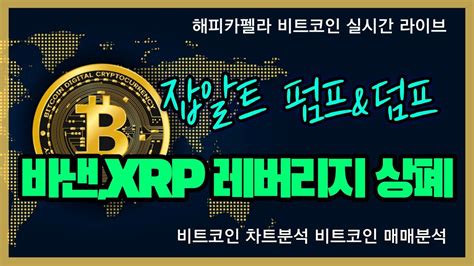 비트코인 실시간 바이낸스 Xrp 업다운 레버리지 상장폐지 잡알트코인 펌프 And 덤프 7월 11일 저녁💎 비트코인 비트코인