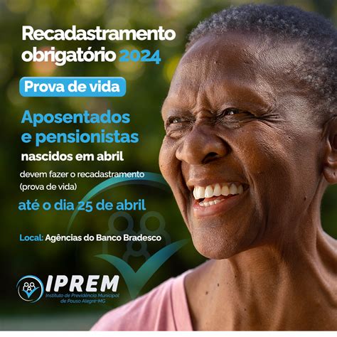 Recadastramento Obrigat Rio Iprem Instituto De Previd Ncia