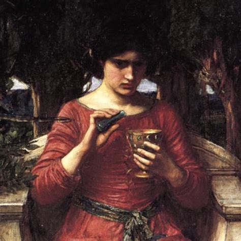 🌊 — mythological women in waterhouse paintings pandora...