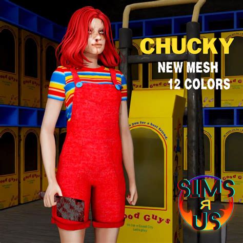 Chucky Outfit The Sims 4 Create A Sim Curseforge