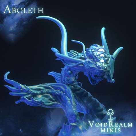 3d Printable Aboleth By Voidrealm Minis