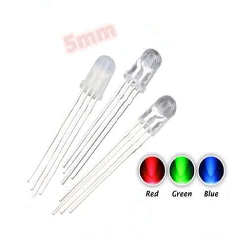 Pcs Mm Rgb Led Emitting Diode Micro Indicator Red Green Blue