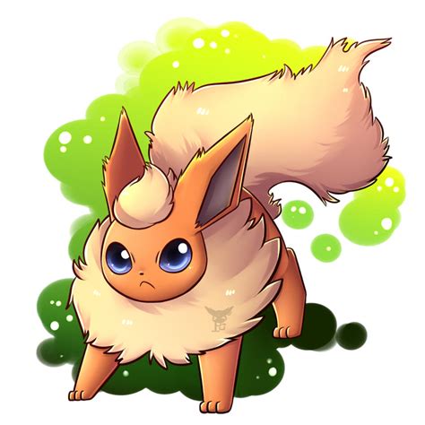 Flareon [ FANART ] by MinhPuPu on DeviantArt