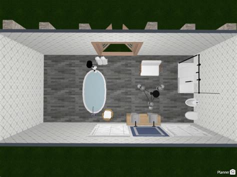 Bathroom - Free Online Design | 3D Bathroom Floor Plans by Planner 5D