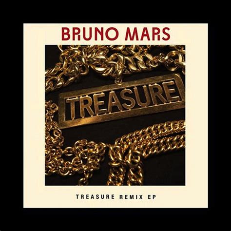 Car Tula Frontal De Bruno Mars Treasure Remixes Ep Portada