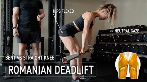 Stiff Leg Deadlift Vs Bent Knee Deadlift Rdls For Hamstrings Vs Glutes Youtube