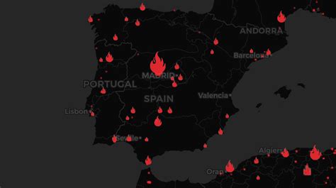 Este Mapa Interactivo Te Permite Comprobar A Tiempo Real El Avance De