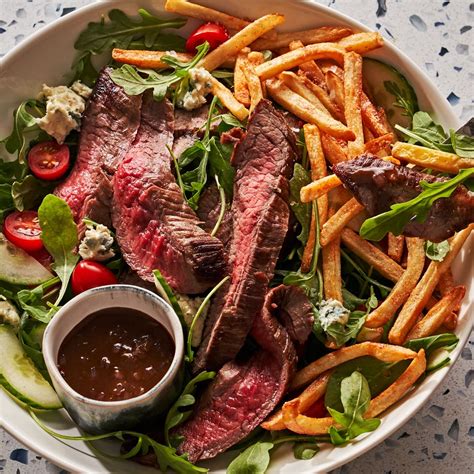 Best Steak Frites Salad Recipe How To Make Steak Salad With Fries