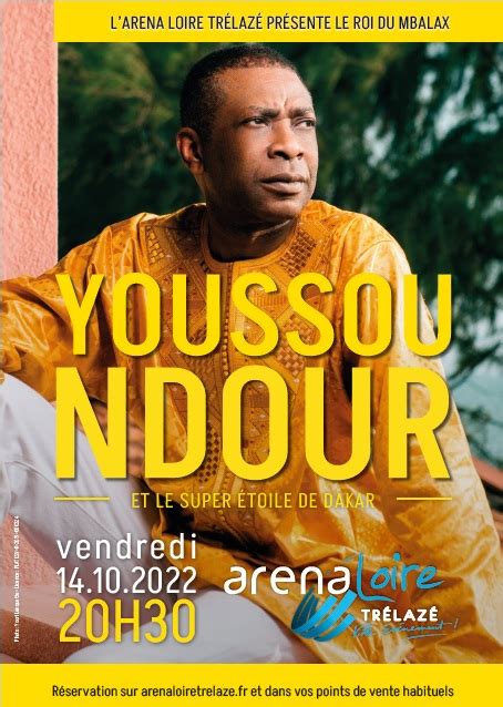 Youssou n dour Arena Loire Trélazé