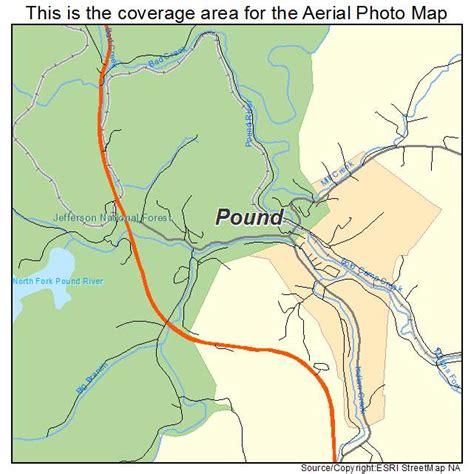 Aerial Photography Map of Pound, VA Virginia