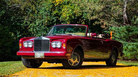 1987 Rolls Royce Corniche Ii Convertible At Indy Fall Special 2020 As