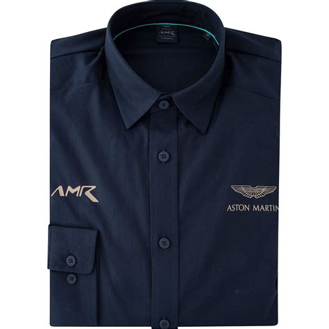 Hackett Amr Pit Lane Speed Long Sleeve Shirt Blue Dressinn