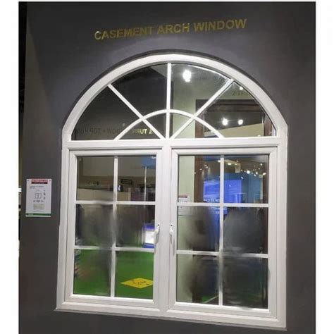 Upvc Casement Arch Windows At Rs Sq Ft Unplasticized Polyvinyl