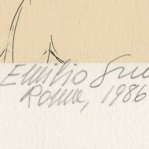 Emilio Greco Italian Nude Etching Pencil Signed Etsy