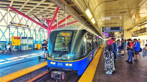 Vancouver Ride And Walk 🇨🇦 East Van Expo Line Skytrain To Downtown